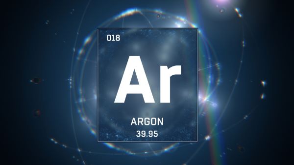 ویژگی‌های فیزیکی وشیمیایی گاز آرگون چیست؟